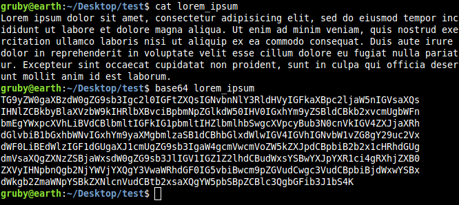 Polecenie base64