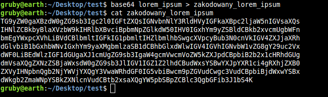 Polecenie base64