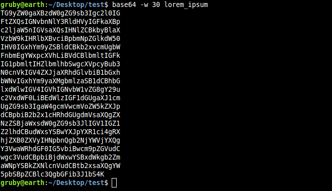 Polecenie base64