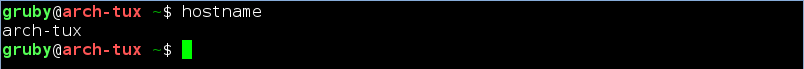 Polecenie hostname