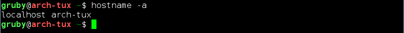 Polecenie hostname