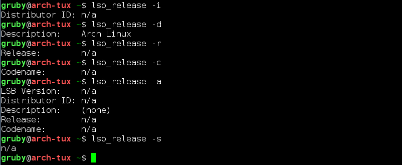 Polecenie lsb_release