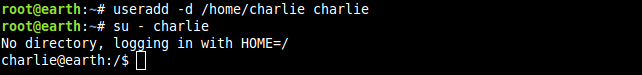 Polecenie useradd