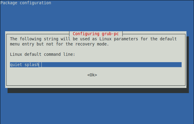 dpkg-reconfigure grub-pc
